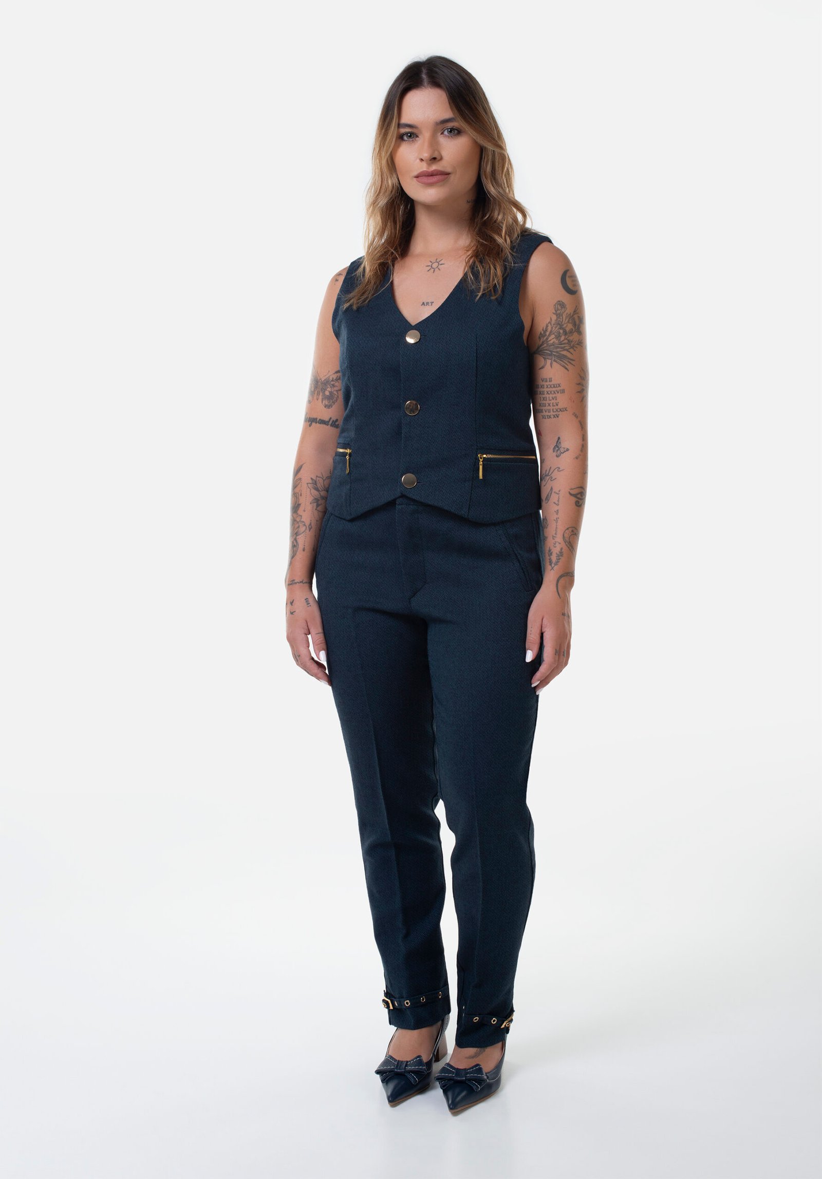 COLETE CLASSICO FORRADO LÃ – CL001