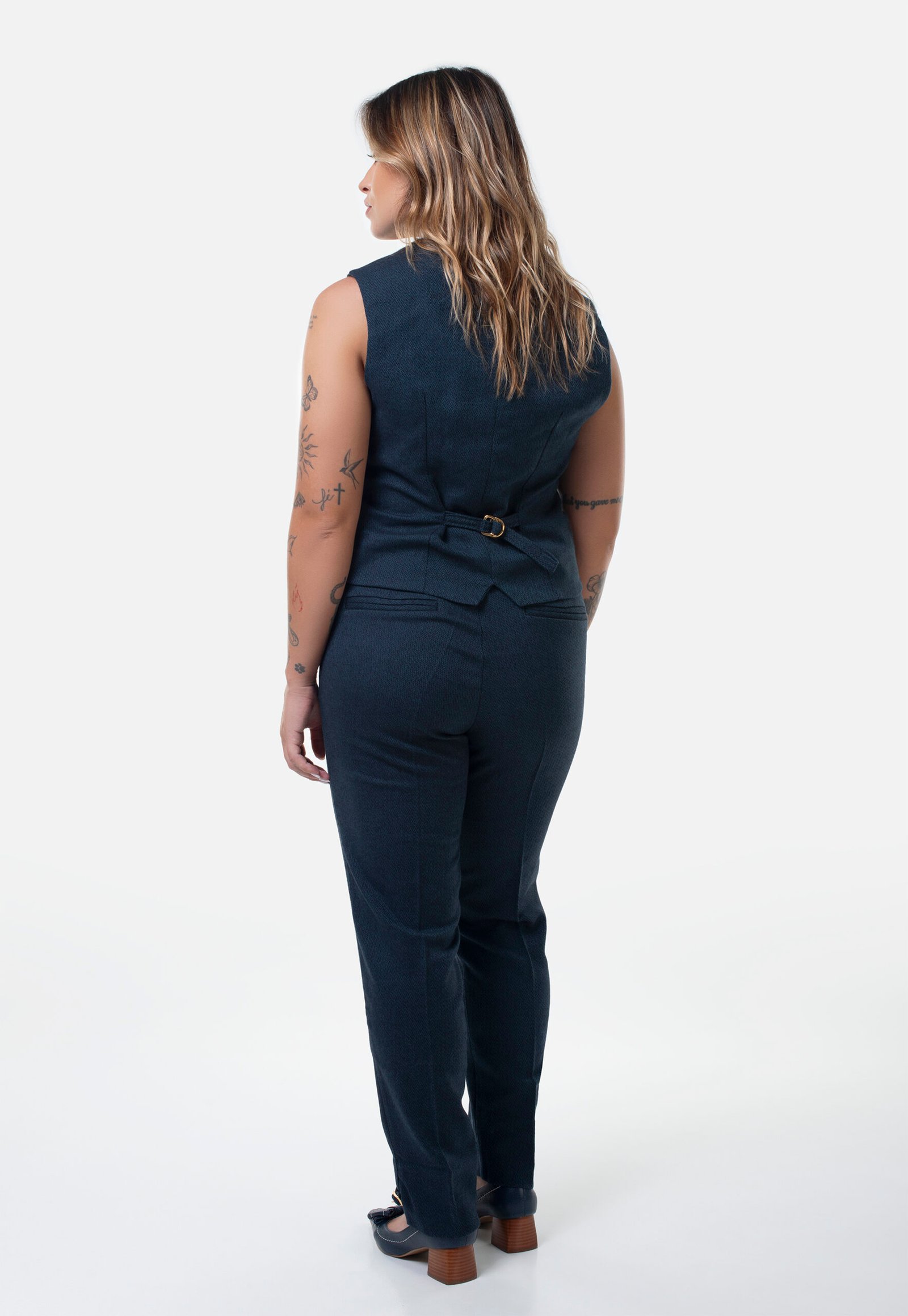 COLETE CLASSICO FORRADO LÃ – CL001