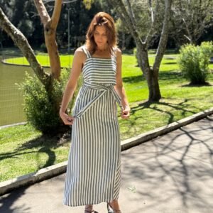 VESTIDO BOREAL LONGO EVASÊ